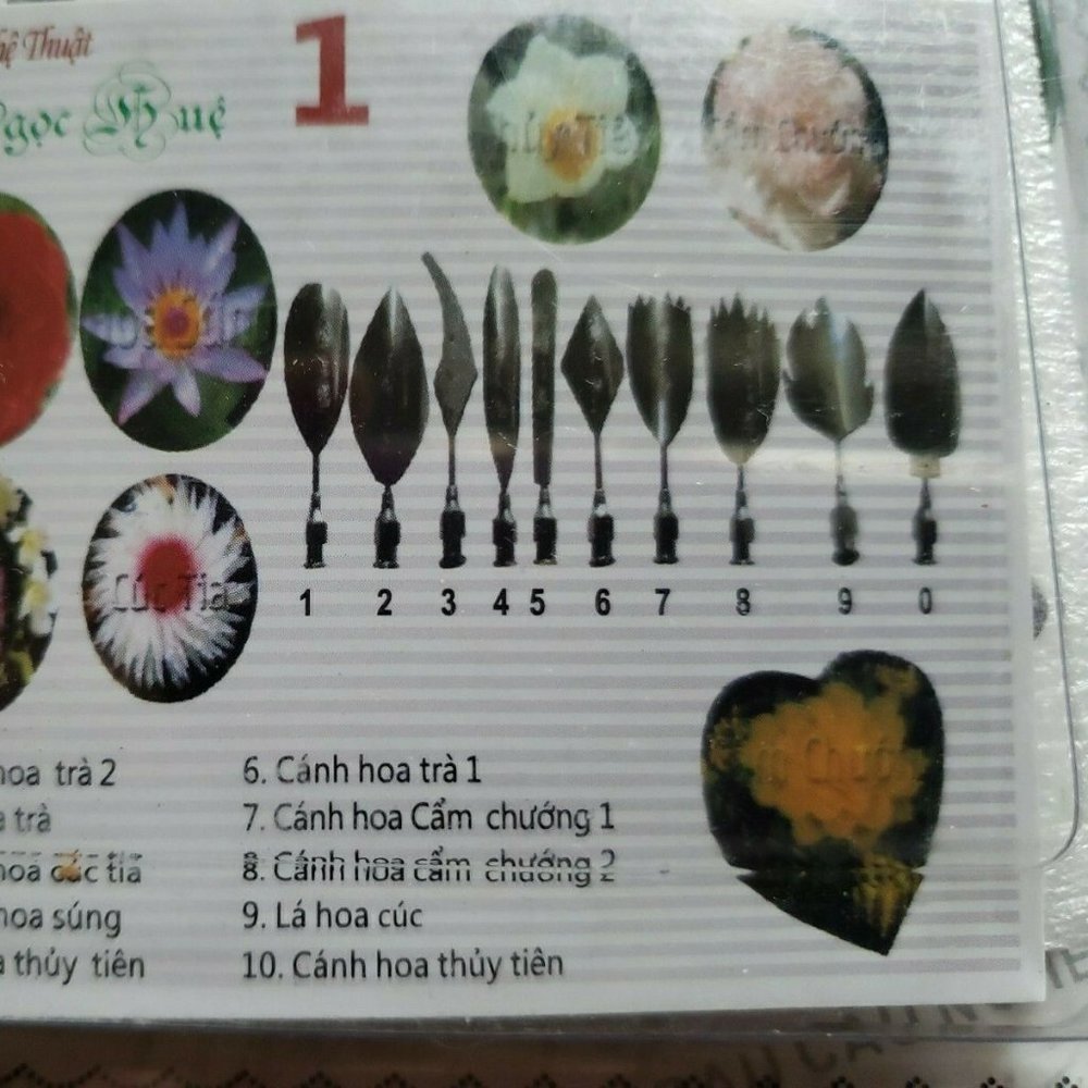 10pcs/Set 3D Gelatin - Jelly Art Décor Tools